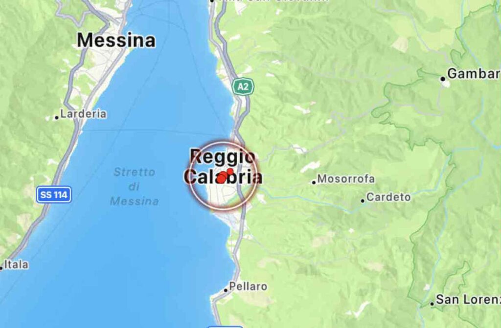terremoto reggio calabria