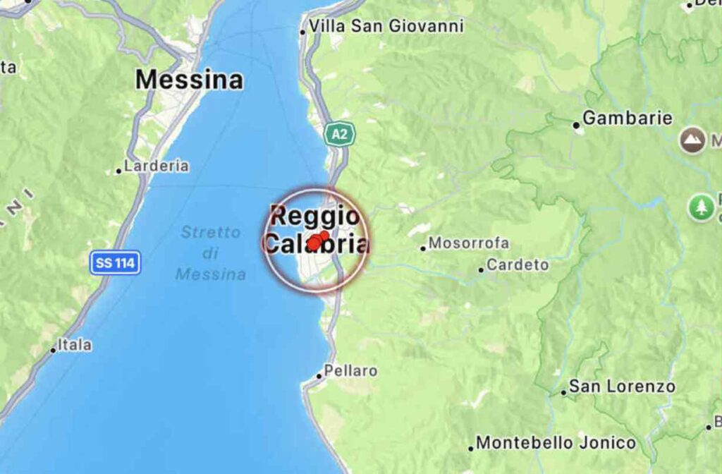 terremoto reggio calabria