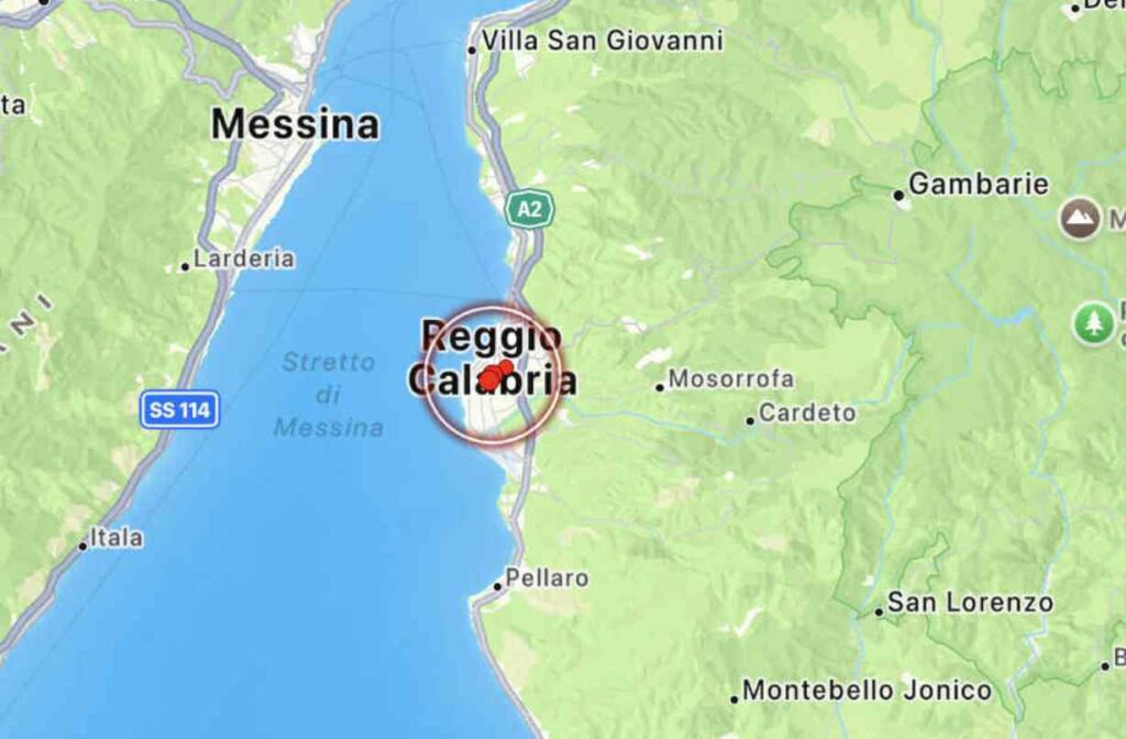 terremoto reggio calabria