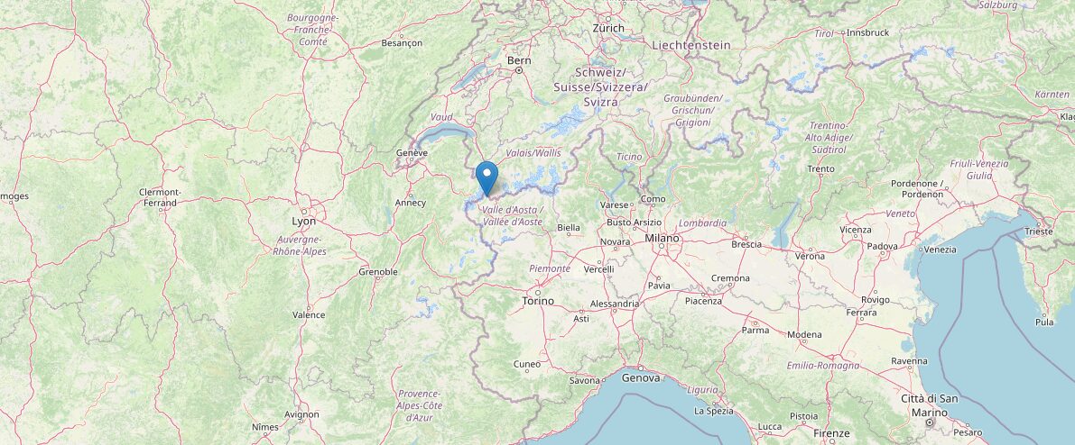 Terremoto in Valle d’Aosta, epicentro vicino Courmayeur | DATI e MAPPE