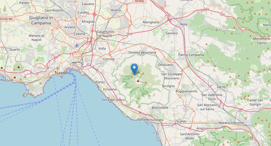 terremoto vesuvio oggi