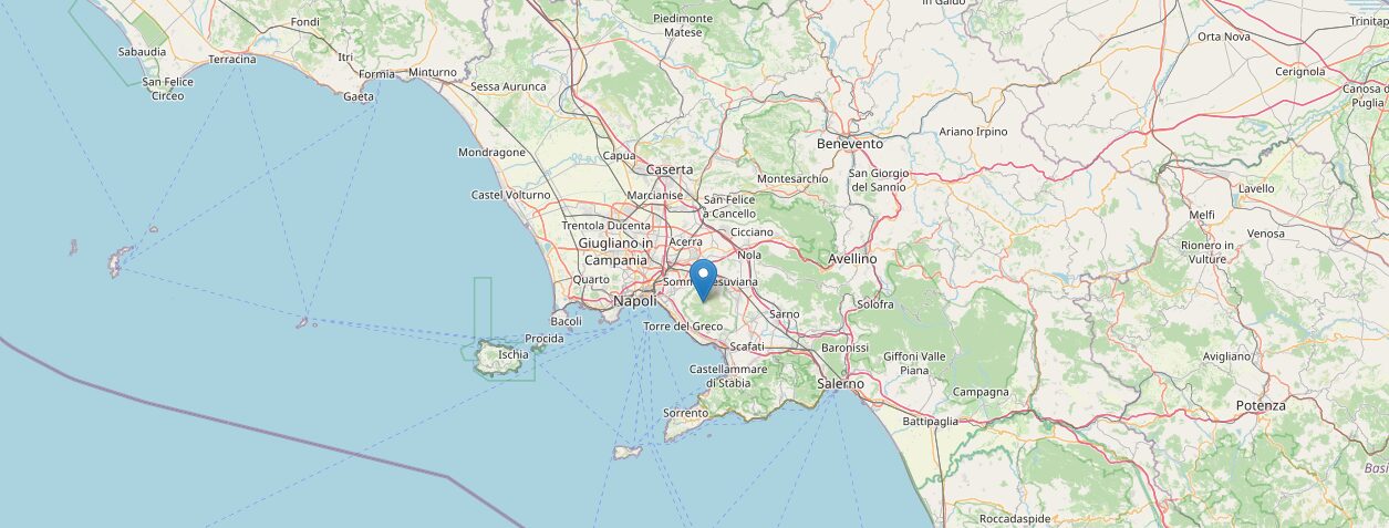 Scossa di terremoto sul Vesuvio | DATI e MAPPE