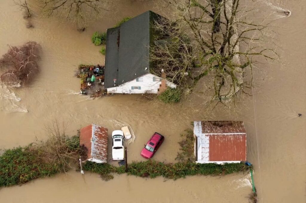 Alluvione Monroe USA