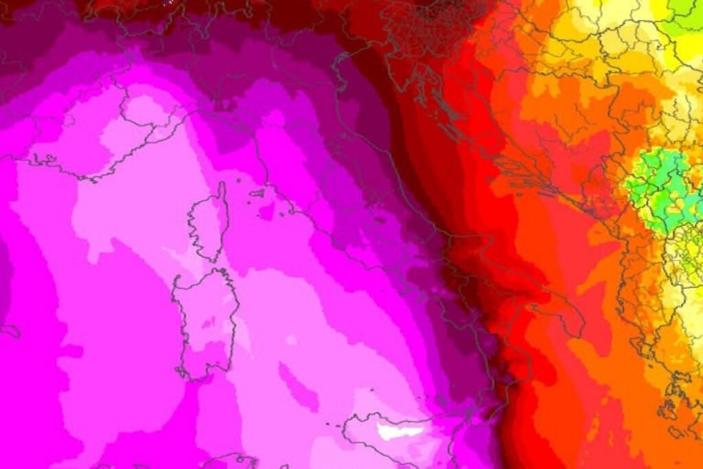 Apice del caldo 9 dicembre
