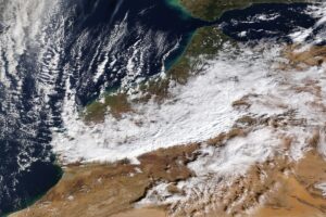 Atlante neve satellite