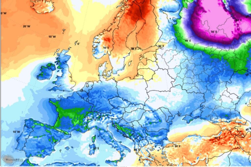 Europa al freddo