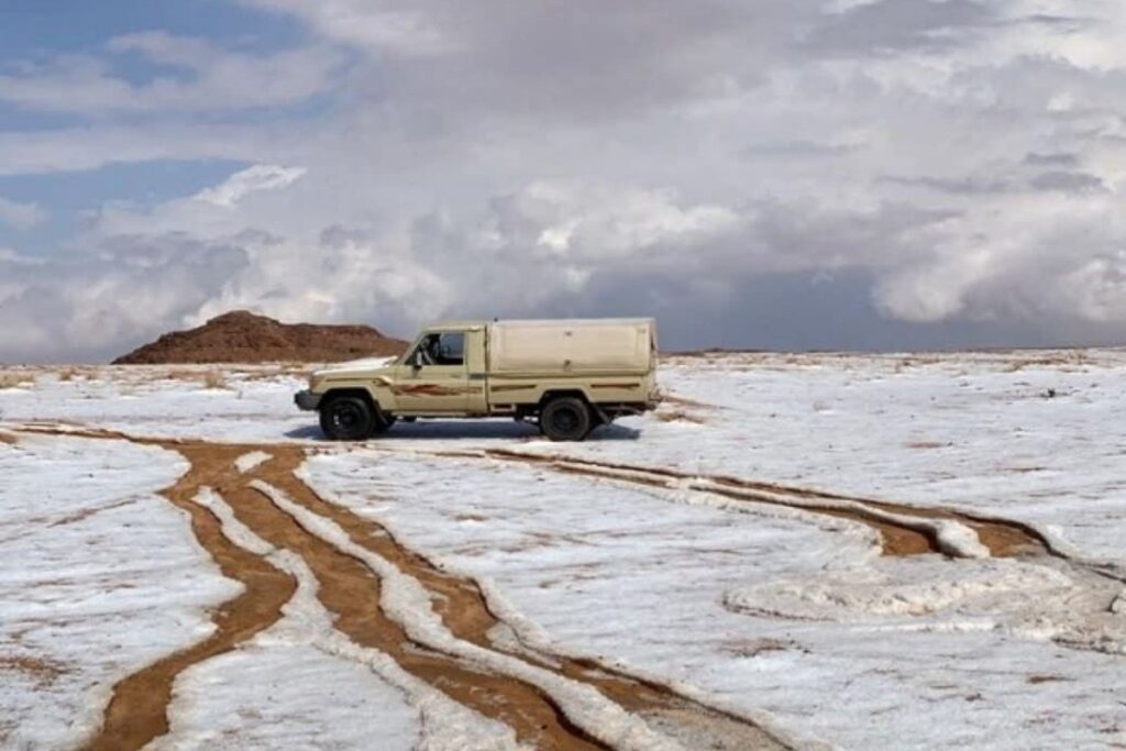 Grandine Arabia Saudita