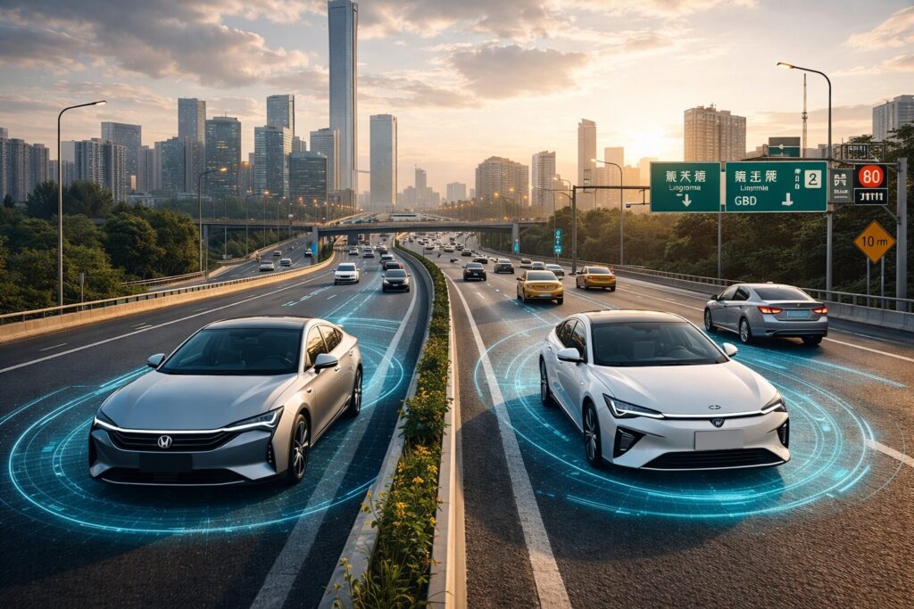 Guida autonoma Cina