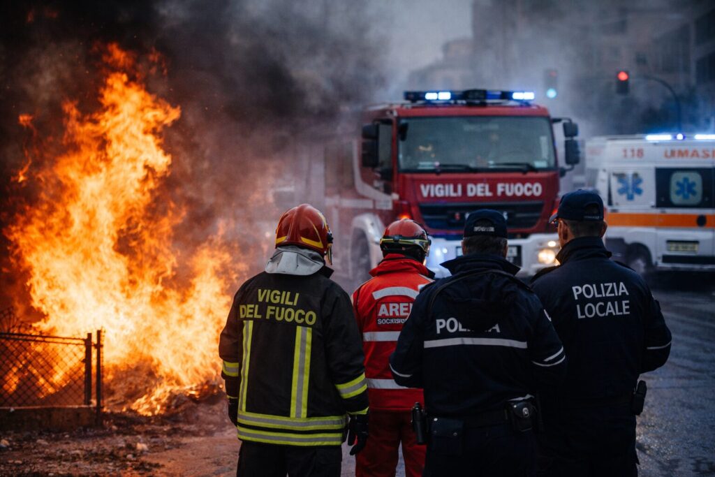 Incendio Roma