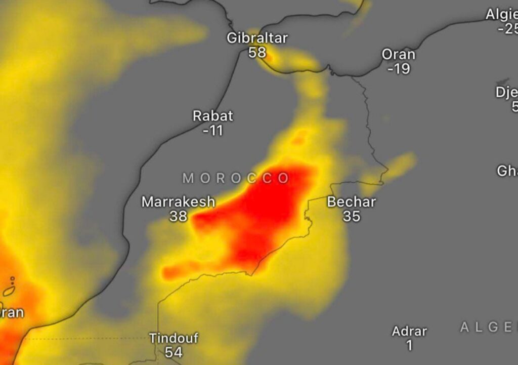 Maltempo Marocco