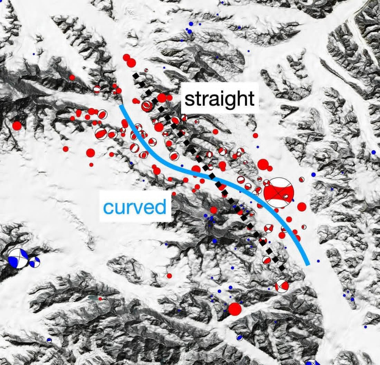 Mappa terremoto Alaska