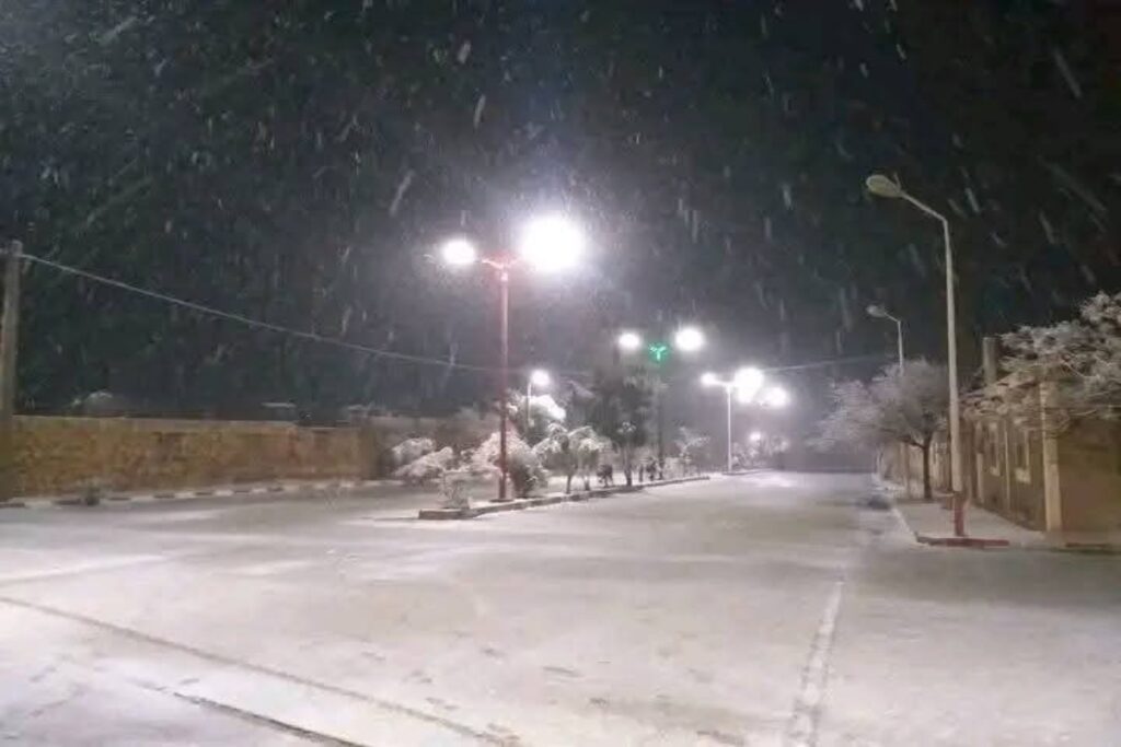 Neve Algeria 17 dicembre