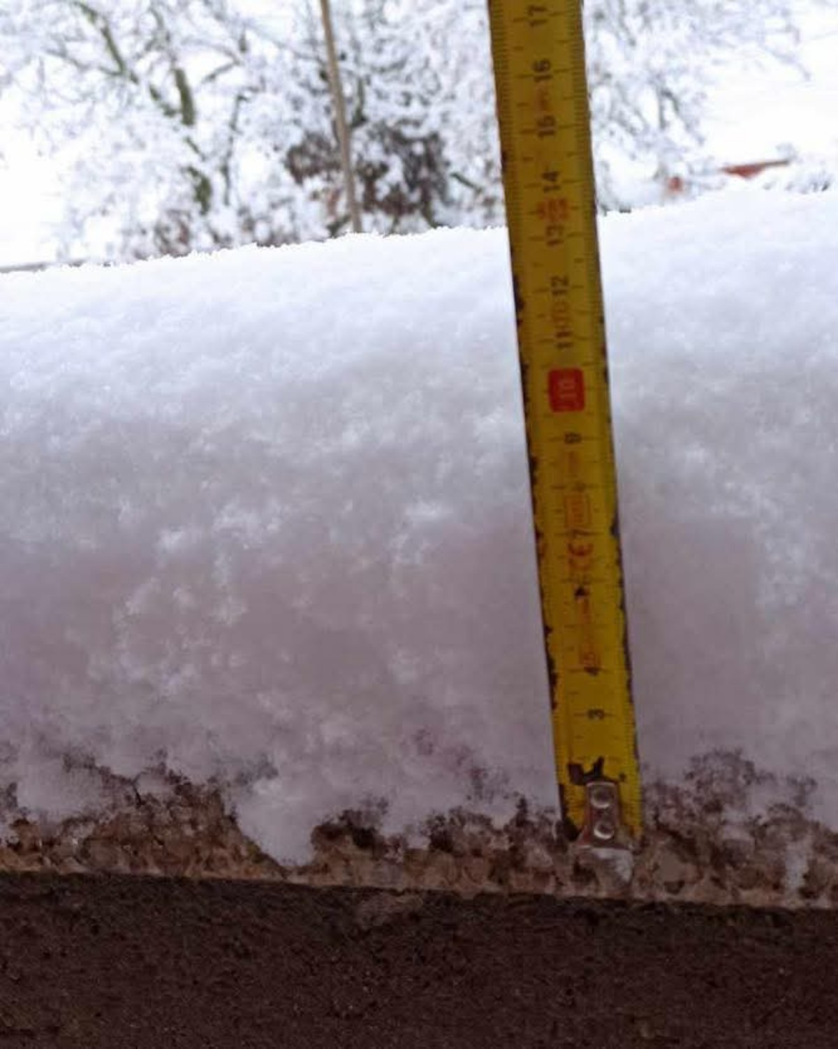 Neve Portogallo accumulo