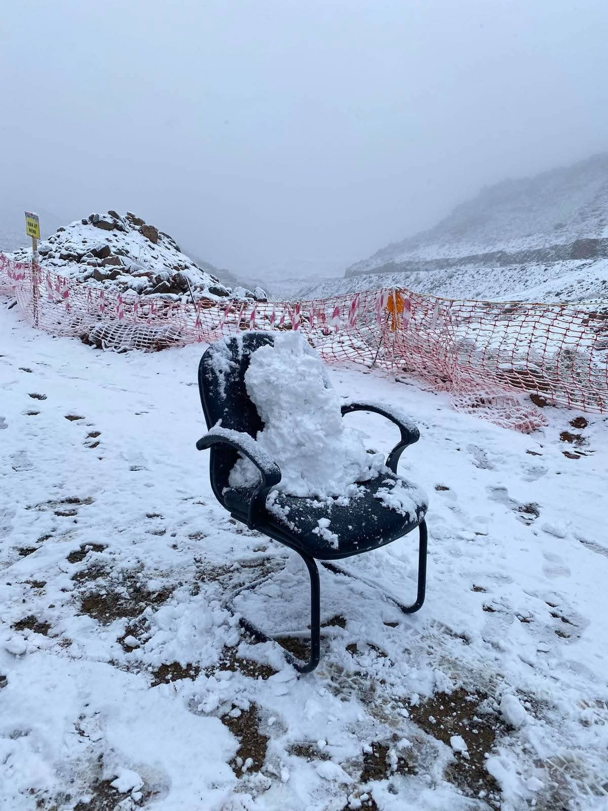 Neve Trojena Arabia Saudita