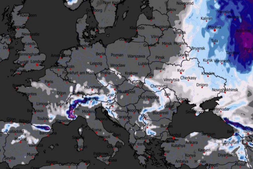 Neve est Europa