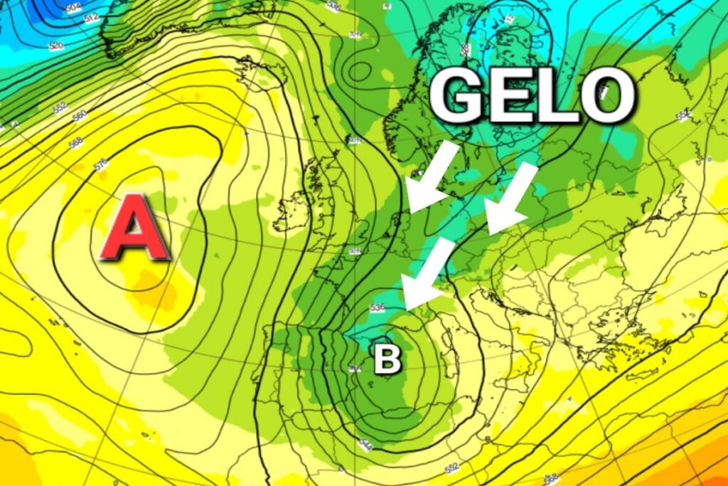 Scenario capodanno ECMWF