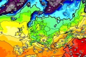 Temperature Europa 6 dicembre