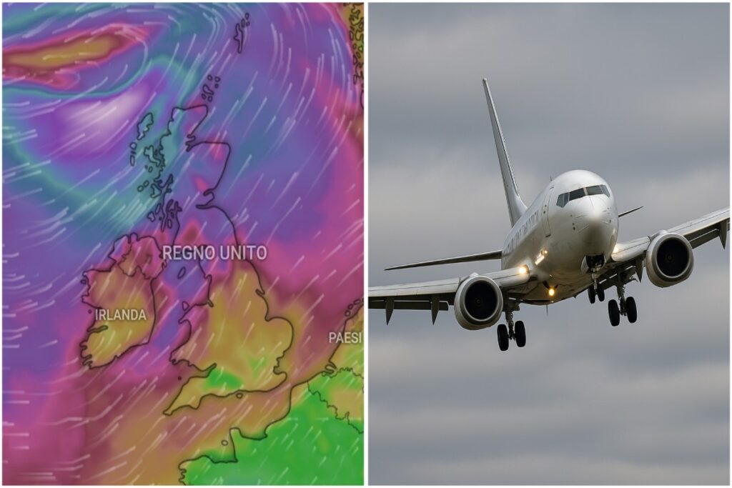 Tempesta Bram wind shear