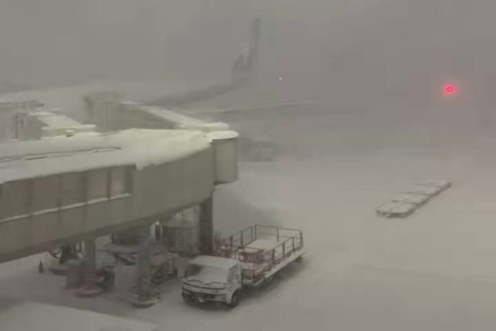 Tempesta neve Hokkaido