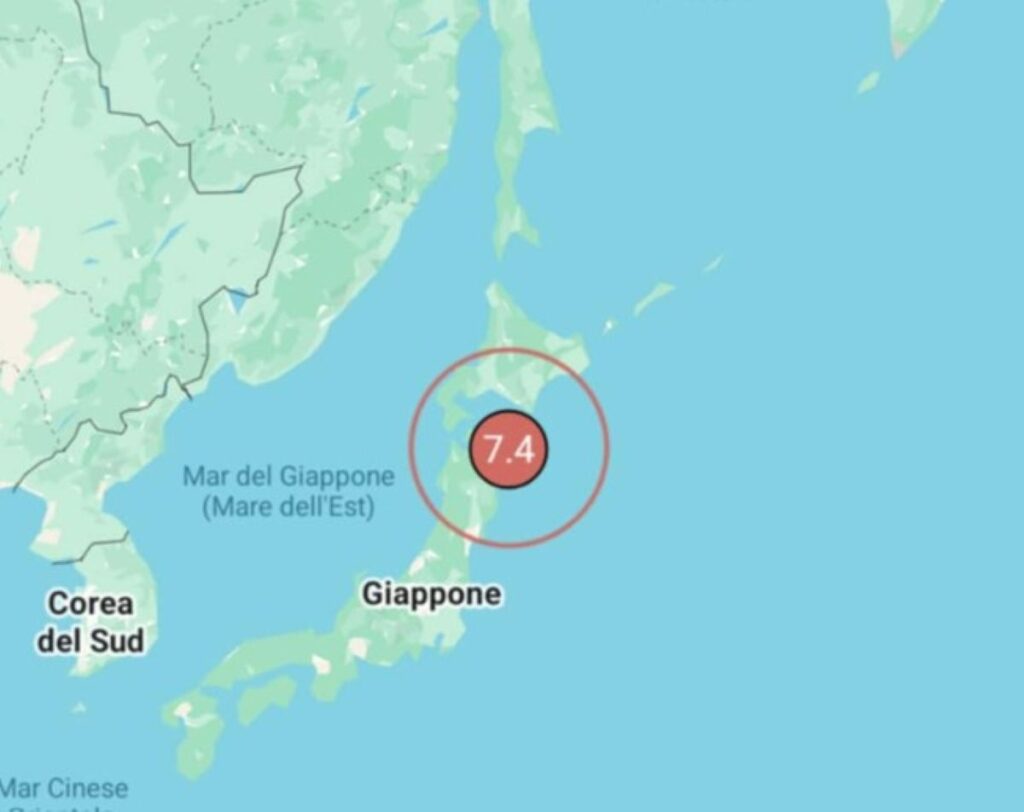 Terremoto Giappone