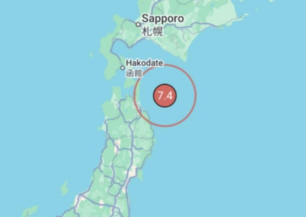 Terremoto Giappone