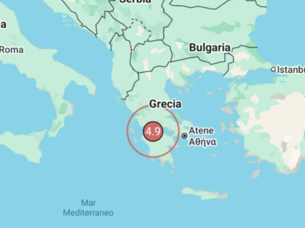 Terremoto Grecia