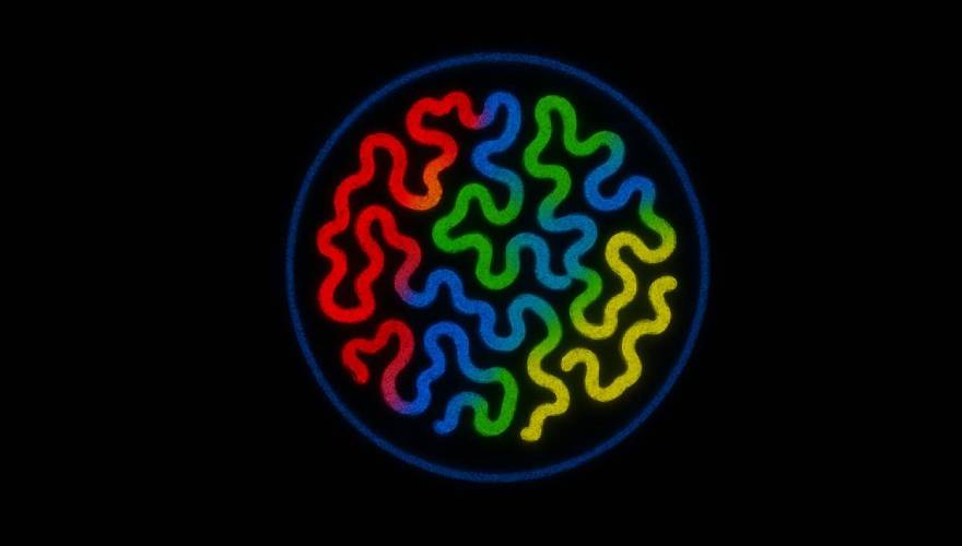 The 4D Nucleome (4DN) Project- llustrazione artistica