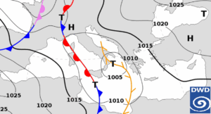 allerta meteo ciclone giovedì 4 dicembre