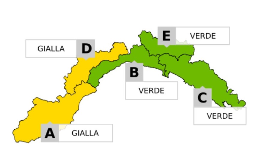 allerta meteo liguria