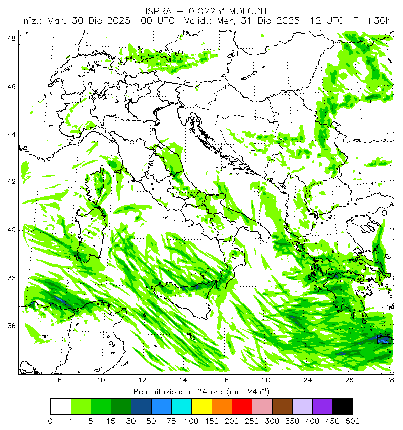 allerta meteo precipitazioni italia gelo fine anno 2025