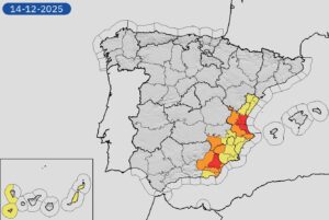 allerta meteo spagna