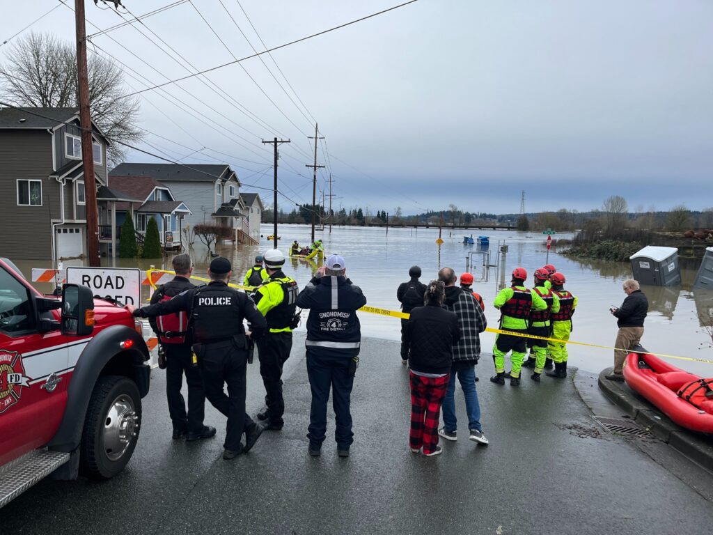 alluvione washington usa