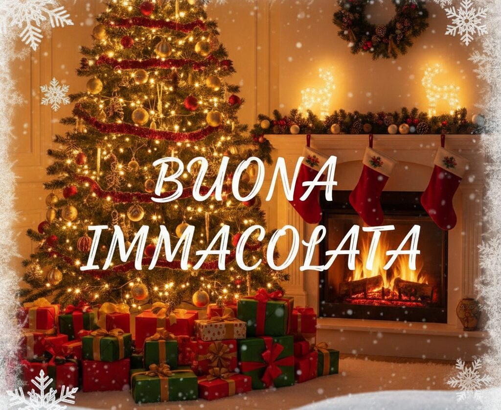 auguri buona festa immacolata buone feste 2025