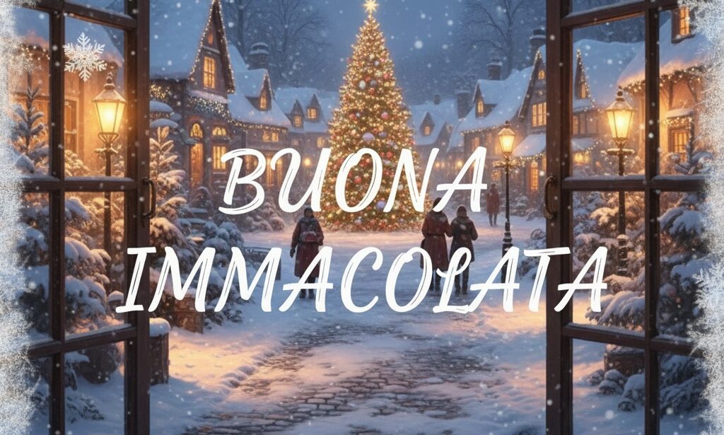 auguri buona festa immacolata buone feste 2025