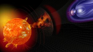 cme tempesta geomagnetica in corso vento solare