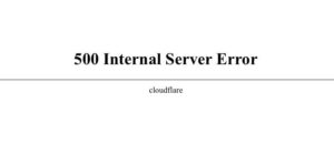 down Cloudflare