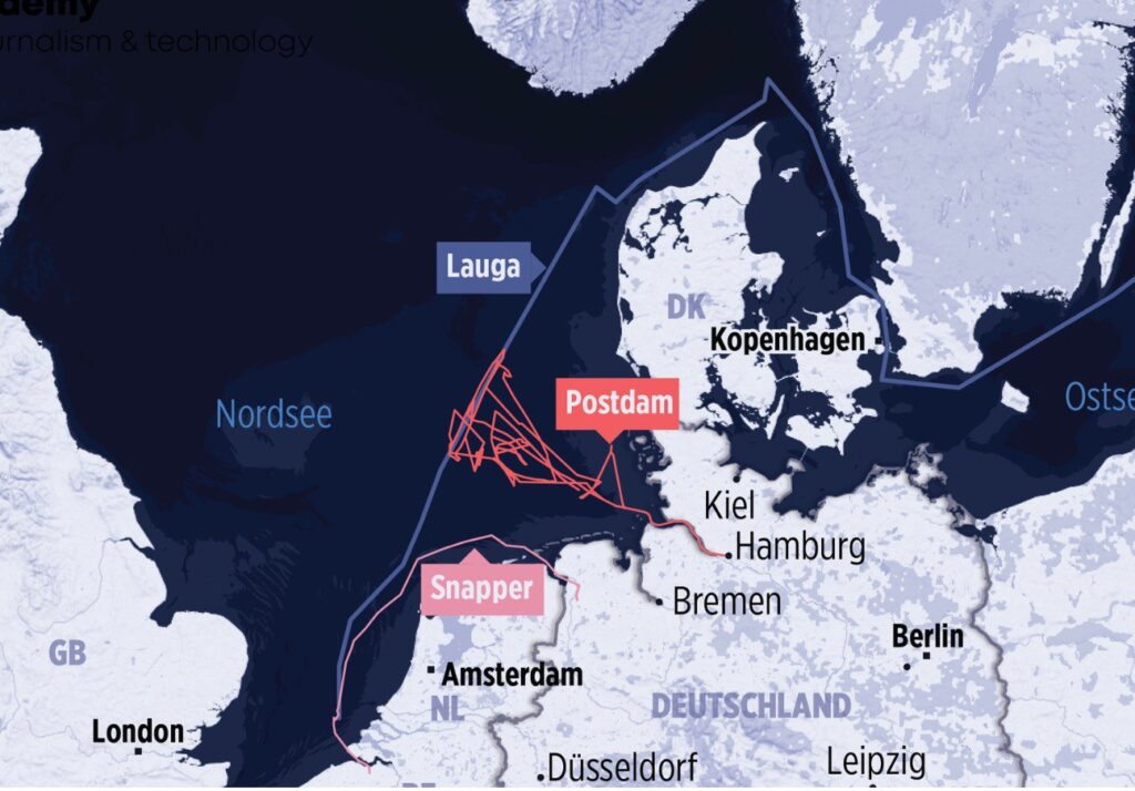 droni navi russia germania