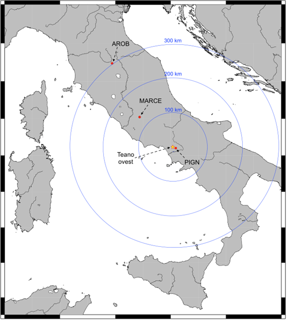 esplosione teano INGV