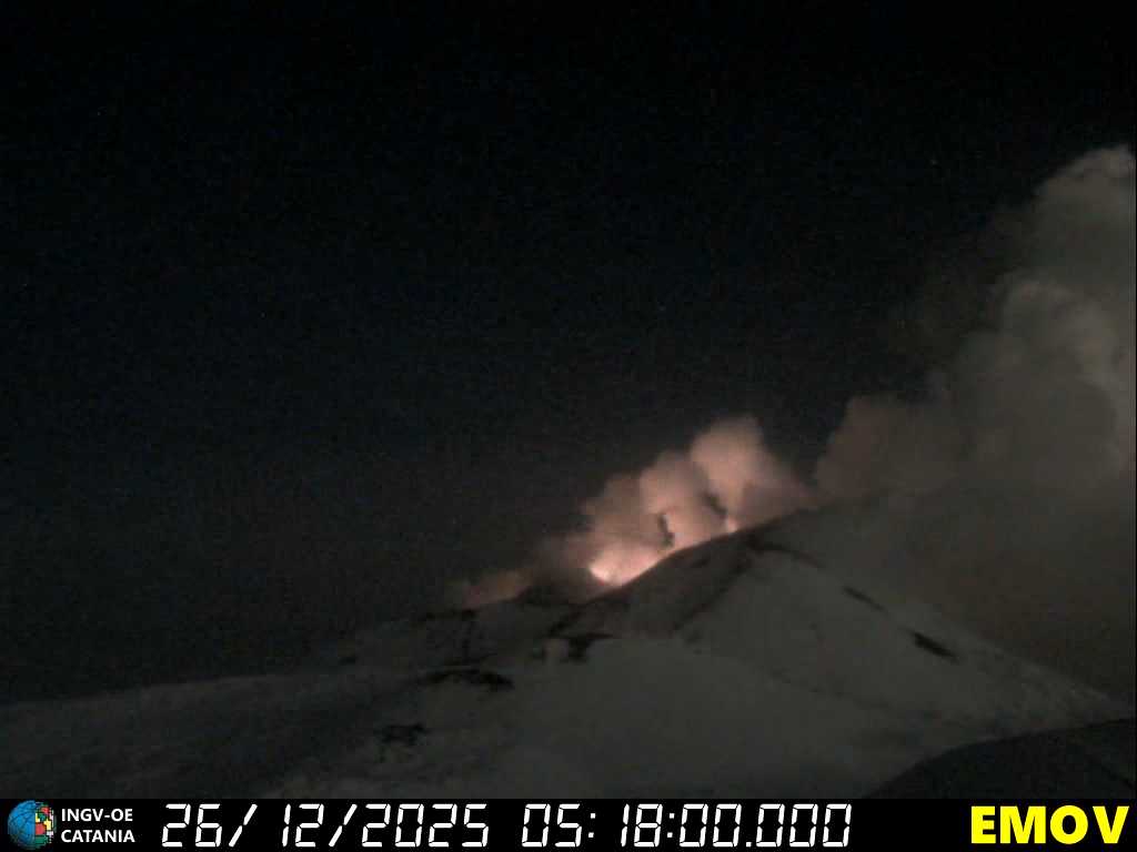 etna eruzione oggi