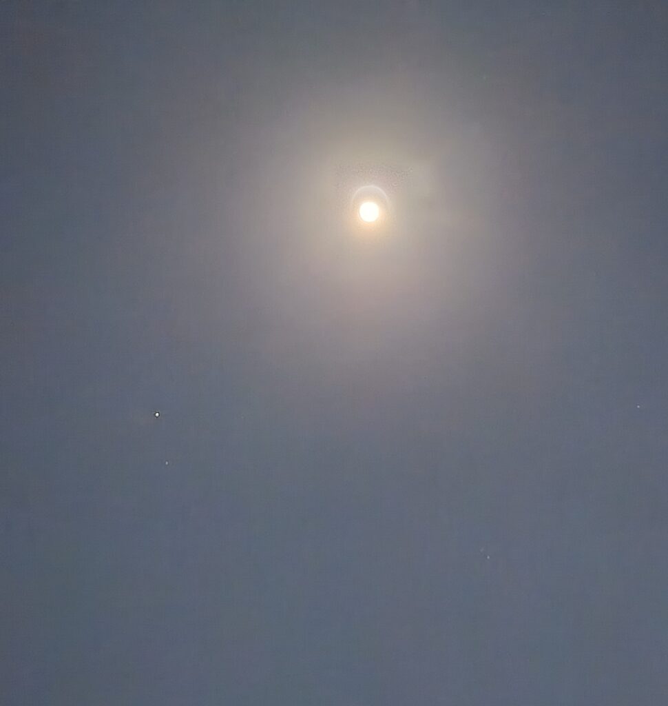 foto Zafferana Superluna Fredda