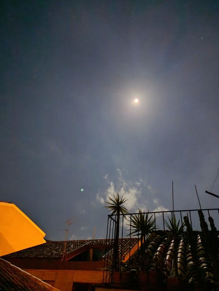 foto Zafferana Superluna Fredda