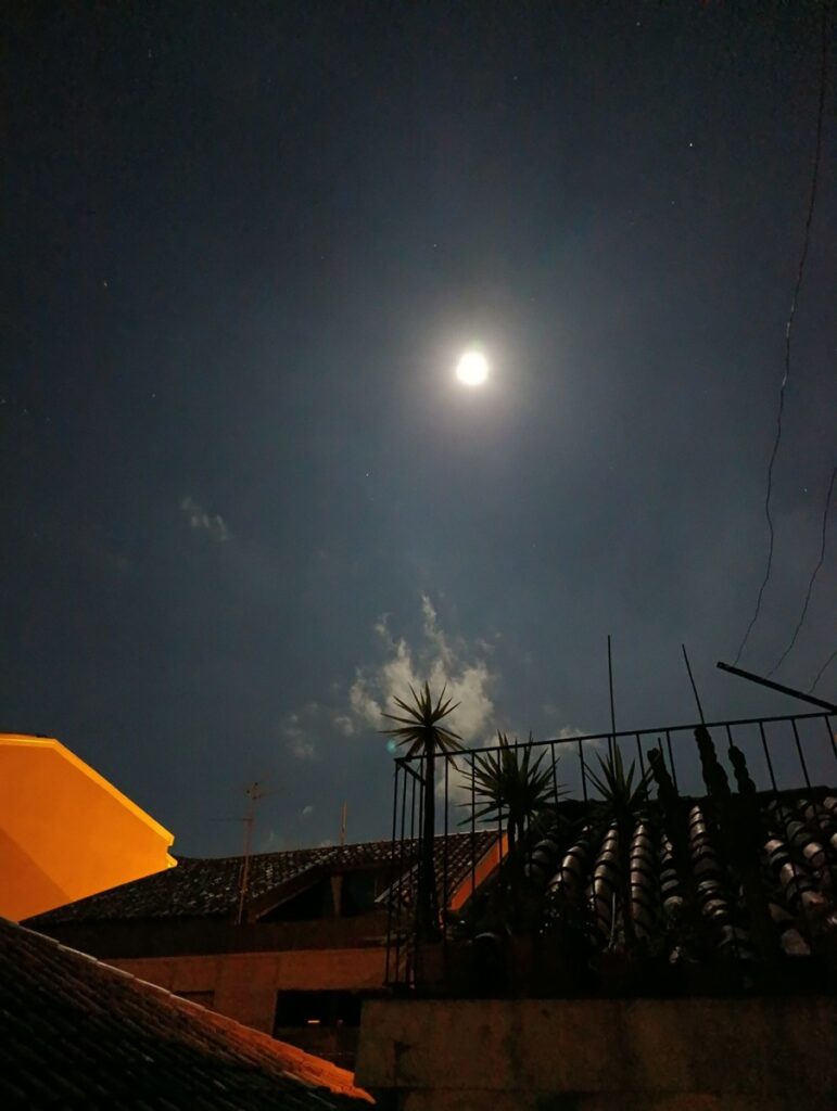 foto Zafferana Superluna Fredda
