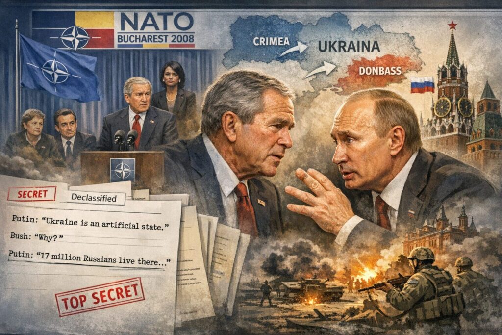 guerra ucraina documenti putin bush