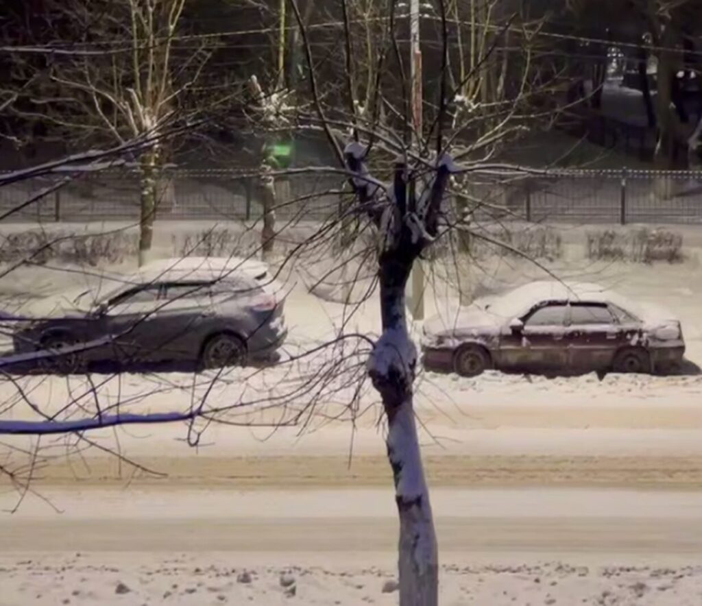 guerra ucraina russia bombardamenti neve notte
