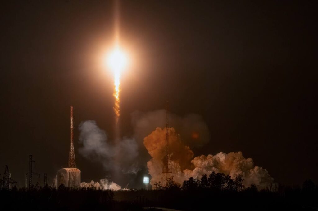 lancio razzo Soyuz-2.1b