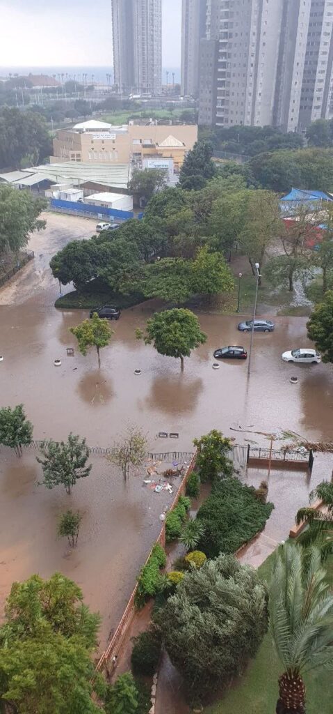 maltempo israele