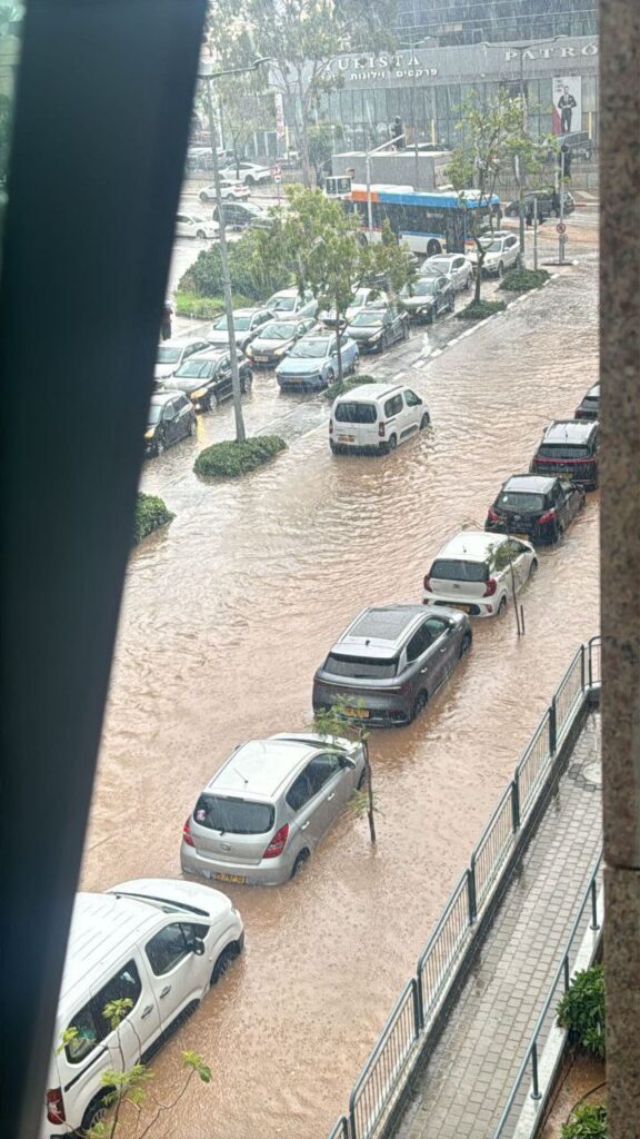 maltempo israele