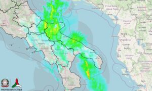 maltempo oggi sud italia
