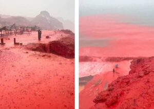 mare rosso sangue iran