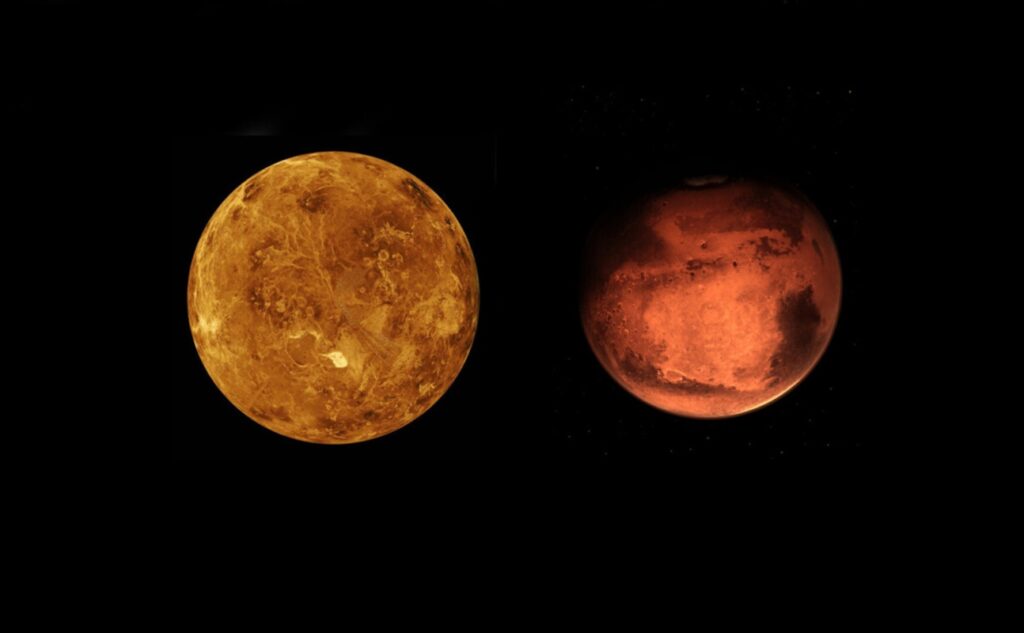 marte venere